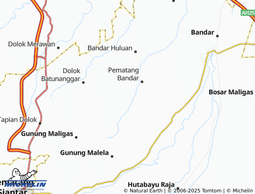 MICHELIN Bandar Tongah map - ViaMichelin