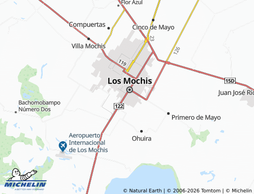 Mappa MICHELIN Nueva Revolución - ViaMichelin