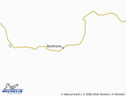 Carte MICHELIN Buritirana - ViaMichelin
