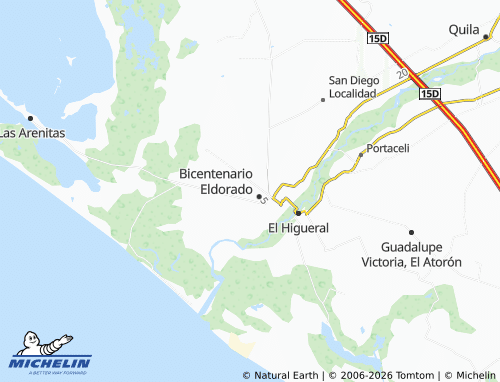 Mappa MICHELIN Jardines del Sol - ViaMichelin