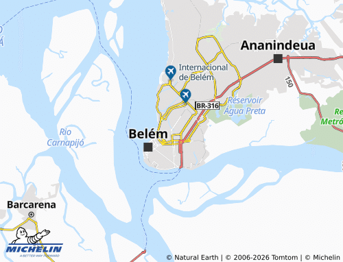 Mapa MICHELIN Umarizal - ViaMichelin