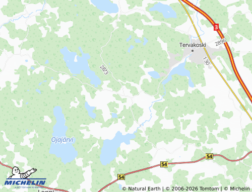 Carte MICHELIN Vähikkälä - ViaMichelin