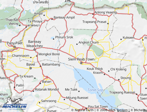 Mapa MICHELIN Puok - ViaMichelin
