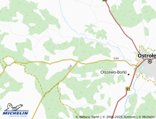 MICHELIN Chwałowice map - ViaMichelin