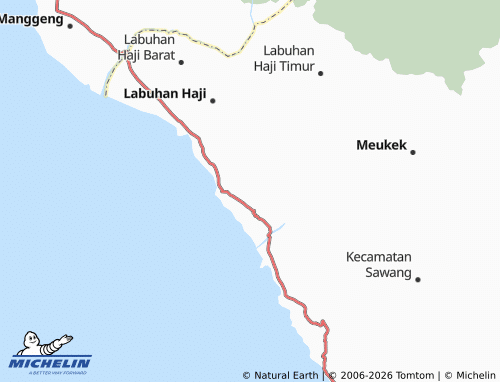 MICHELIN Limau Saring map - ViaMichelin