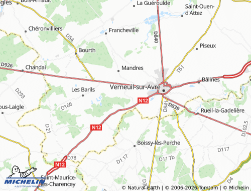 MICHELIN Pullay map - ViaMichelin