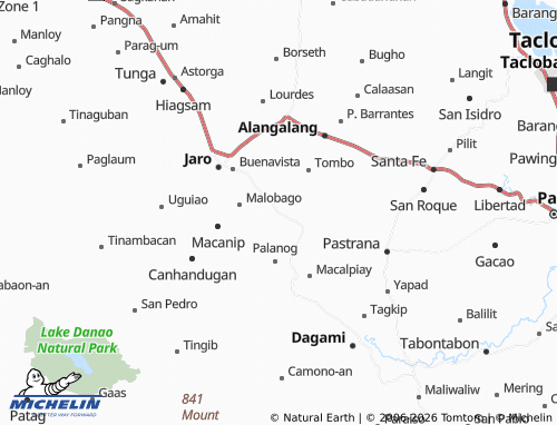 MICHELIN Batug map - ViaMichelin