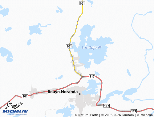 MICHELIN-Landkarte Amulet - ViaMichelin