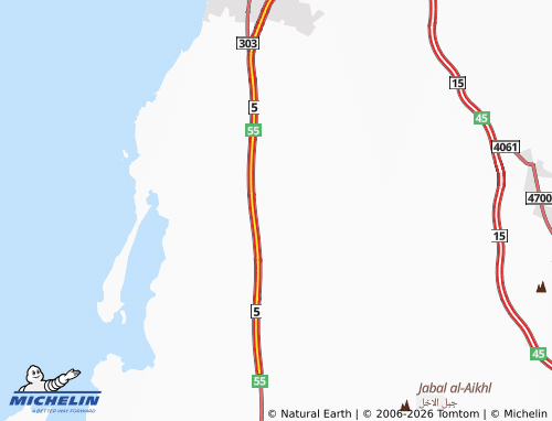 Carte MICHELIN al-Hijrah - ViaMichelin
