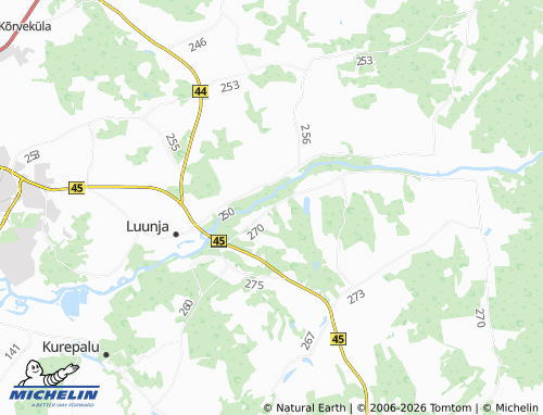 Mapa MICHELIN Sarakuste - ViaMichelin