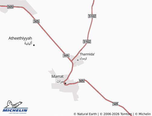 MICHELIN-Landkarte al-Sahn - ViaMichelin