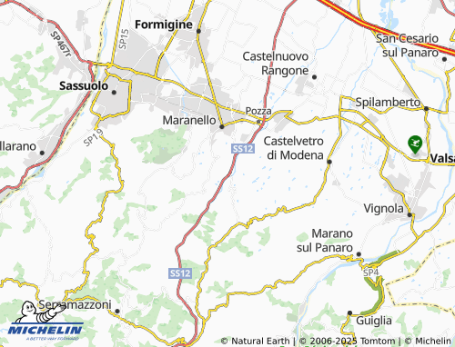 Mapa MICHELIN Torre Maina - ViaMichelin