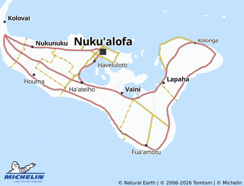 MICHELIN Vaini map - ViaMichelin