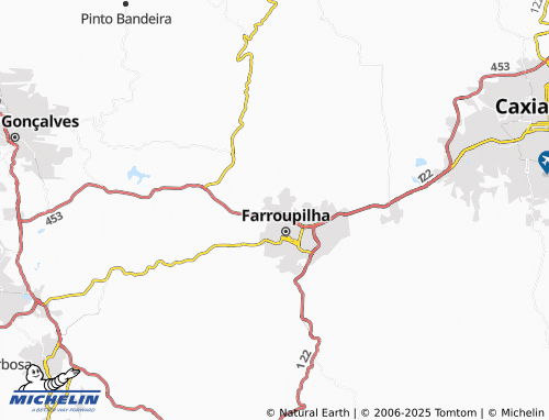 MICHELIN Bela Vista map - ViaMichelin