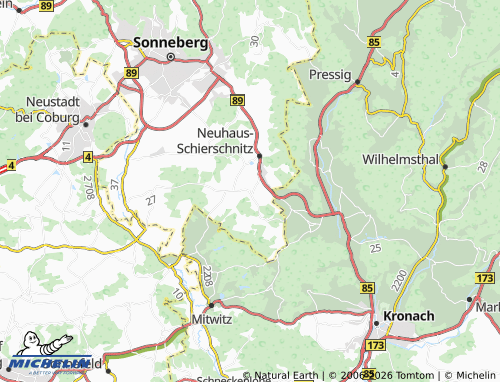 MICHELIN Lindenberg map - ViaMichelin