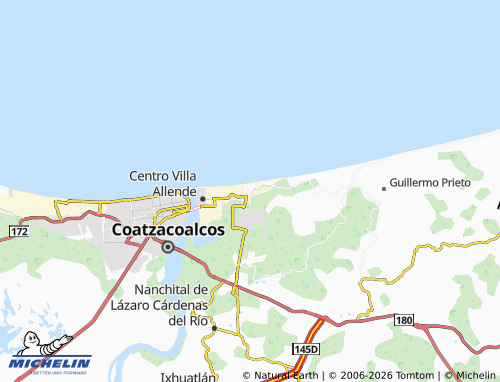 Mapa MICHELIN Playa Azul - ViaMichelin