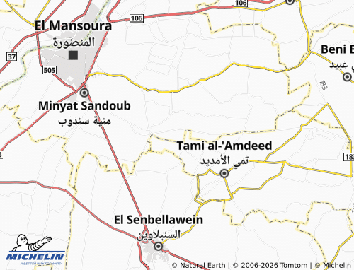 Mapa MICHELIN al-Zumar - ViaMichelin