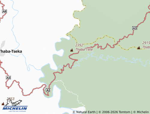 MICHELIN-Landkarte Linakeng - ViaMichelin