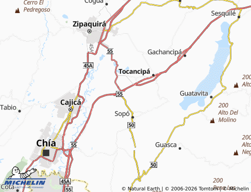 Mapa MICHELIN La Diana - ViaMichelin