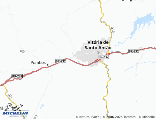 Mapa MICHELIN Cajueiro - ViaMichelin