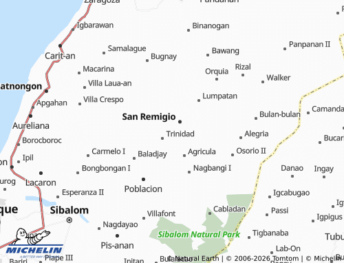 MICHELIN Bagumbayan map - ViaMichelin