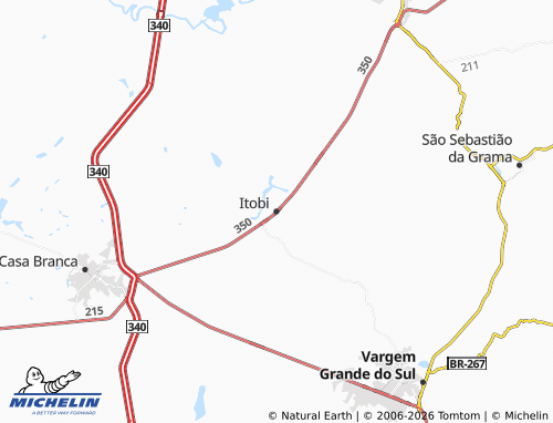 Mappa MICHELIN Itobi - ViaMichelin