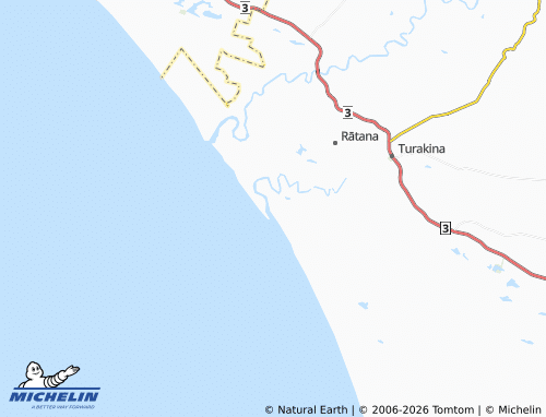 Mapa MICHELIN Koitiata - ViaMichelin