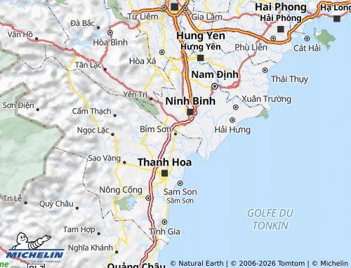MICHELIN-Landkarte Bỉm Sơn - ViaMichelin
