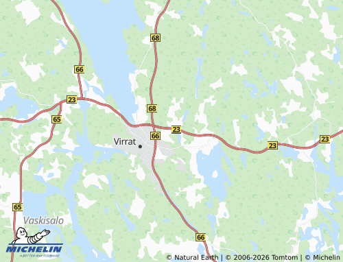 Mapa MICHELIN Puttonen - ViaMichelin
