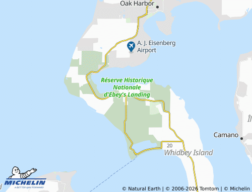 Carte MICHELIN Coupeville - ViaMichelin