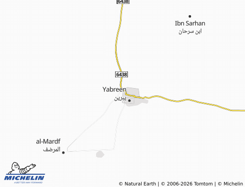 MICHELIN-Landkarte al-Rabee' - ViaMichelin