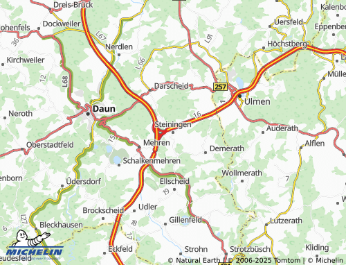 MICHELIN-Landkarte Steiningen - ViaMichelin