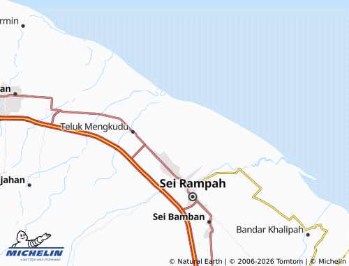 MICHELIN Makmur map - ViaMichelin