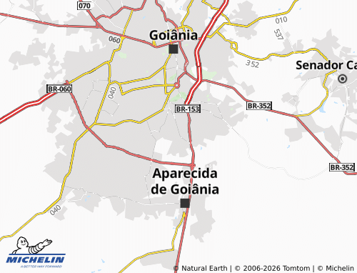 MICHELIN Parque Primavera map - ViaMichelin