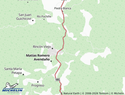 MICHELIN La Nueva Esperanza map - ViaMichelin