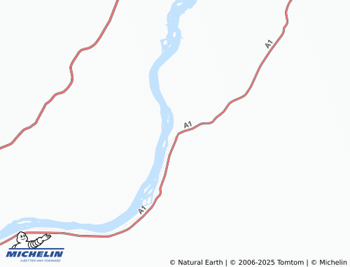 MICHELIN Ferka-East map - ViaMichelin