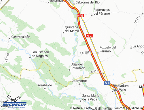MICHELIN El Barrio map - ViaMichelin
