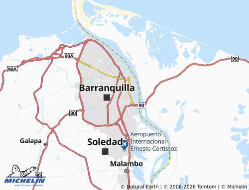 Mapa MICHELIN Rebolo - ViaMichelin