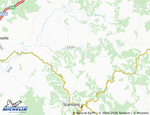 MICHELIN Polveraia map - ViaMichelin