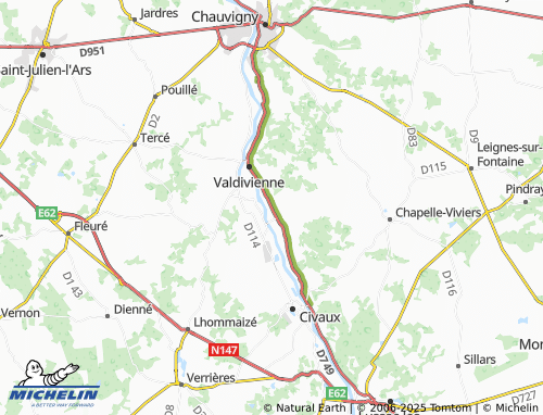 Mapa MICHELIN Le Gaschard - ViaMichelin