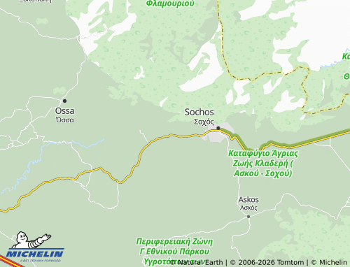 Mapa MICHELIN Avgi - ViaMichelin