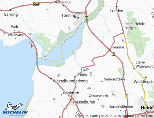 Mappa MICHELIN Schülperneuensiel - ViaMichelin