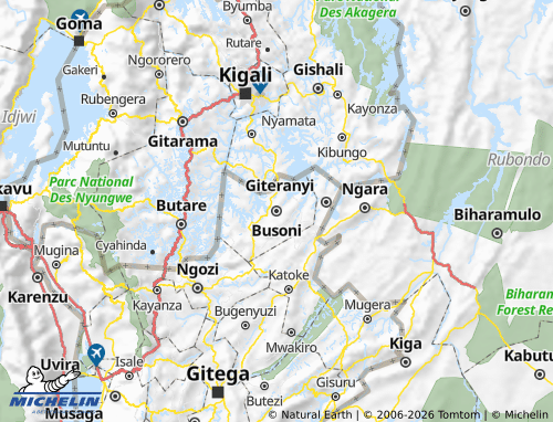 MICHELIN Busoni map - ViaMichelin