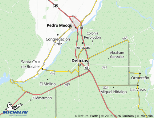 Mappa MICHELIN Los Naranjos - ViaMichelin