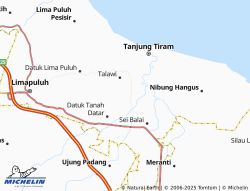 MICHELIN Sumber Tani map - ViaMichelin