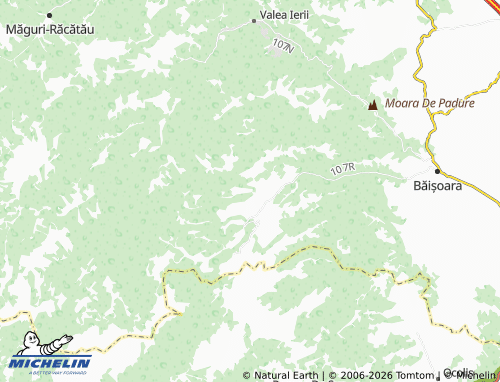 Carte MICHELIN Muntele Bocului - ViaMichelin