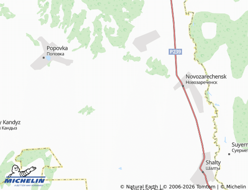 MICHELIN-Landkarte Dmitriyevka - ViaMichelin