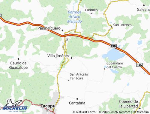 MICHELIN La Peña map - ViaMichelin
