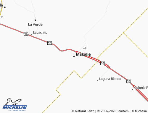 MICHELIN Makallé map - ViaMichelin