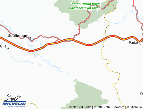 MICHELIN Lam Kubu map - ViaMichelin